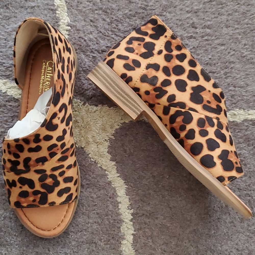 Catherine Malandrino Leopard print sandals